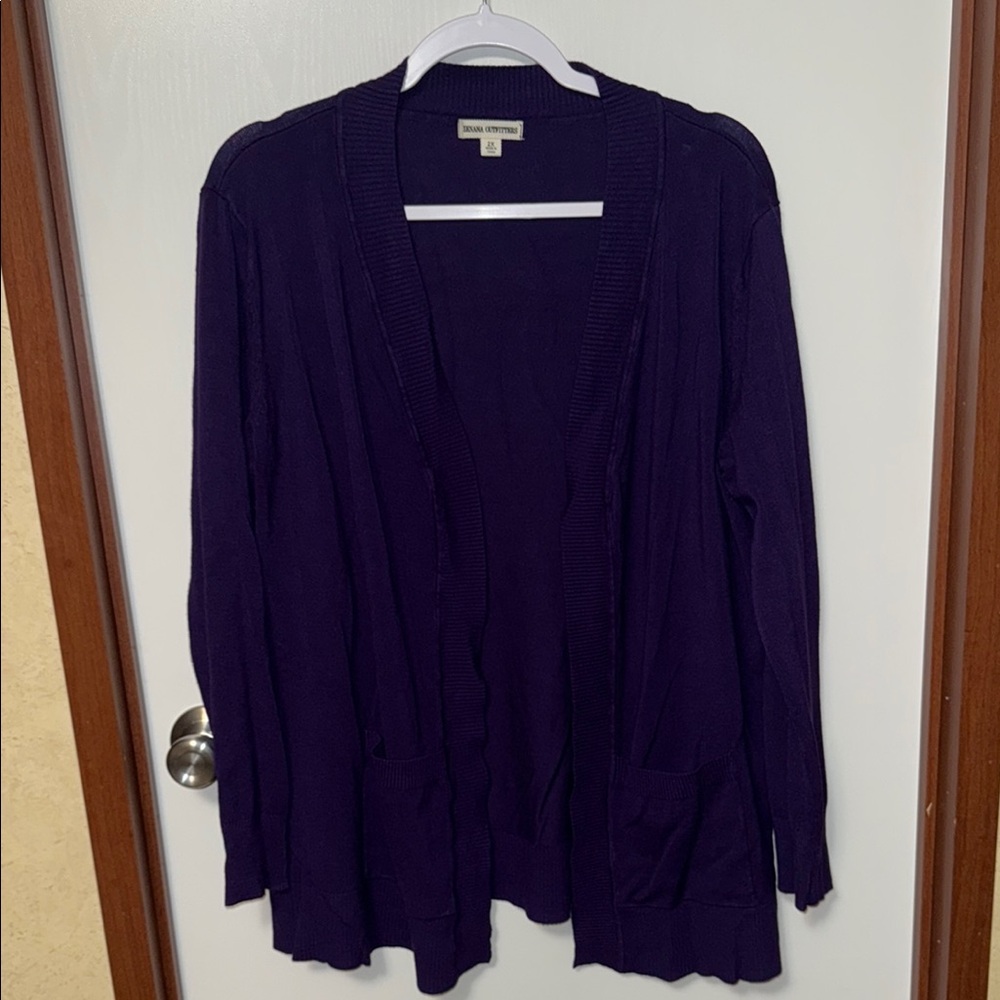 Zenana Outfitters Women’s Purple Women's Sweater Size 2X